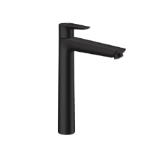 Смеситель для раковины Hansgrohe Talis E 240 черный матовый без донного клапана 71717670