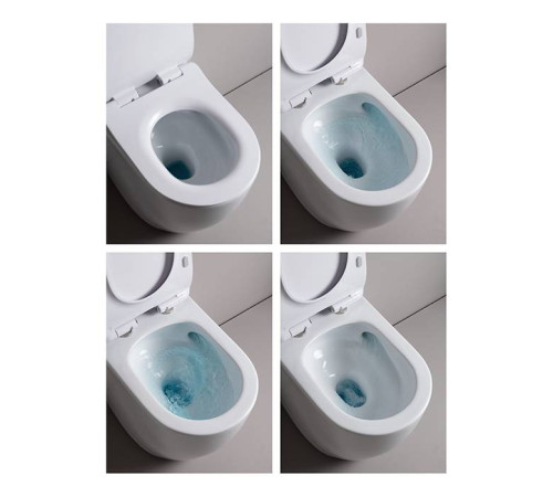 Унитаз подвесной Artceram File 2.0 безободковый 37х52 см белый глянцевый FLV006 01 00