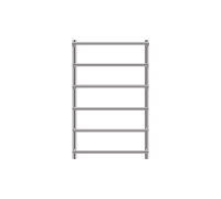 Полотенцесушитель водяной Primoclima Step Water Inox 800х500 мм 6 перекладин PCStepWInox80506