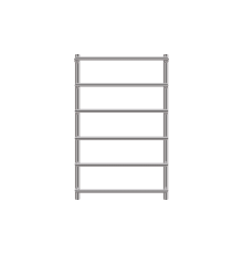 Полотенцесушитель водяной Primoclima Step Water Inox 800х500 мм 6 перекладин PCStepWInox80506