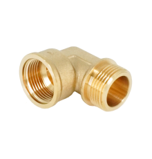 Угольник 90° ELSEN Metalit НВ 1 латунный EBF.12.10