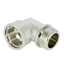 Угольник 90° ELSEN TIN латунь НВ 1 EBF.12.10T