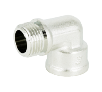 Угольник 90° ELSEN TIN латунь НВ 1/2 EBF.12.12T