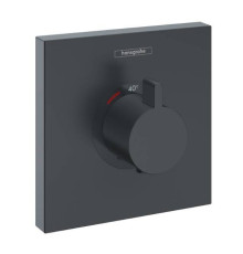 Термостат для душа Hansgrohe ShowerSelect на 1 потребитель черный матовый 15760670