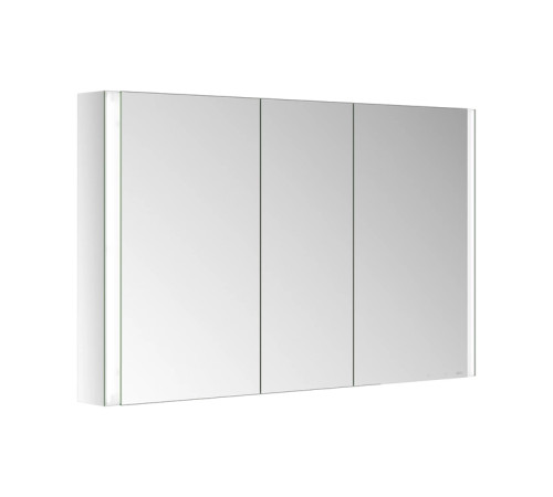 Зеркальный шкаф Keuco Somaris 120x71x12.8 см 3-дверный IP 44 с обогревом 14504003101