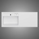 Раковина над стиральной машиной AM.PM X-Joy 120 см левая M85AWPL1201WG
