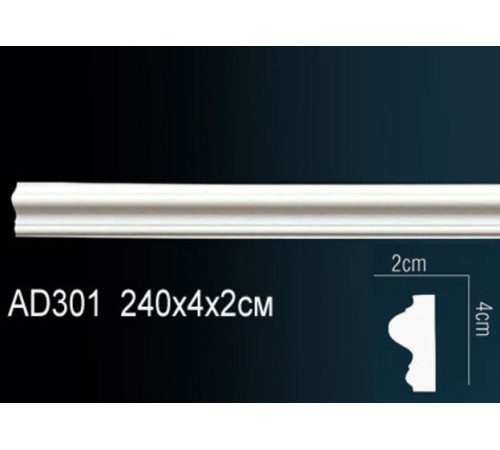 Молдинг Perfect AD301 полиуретановый AD301
