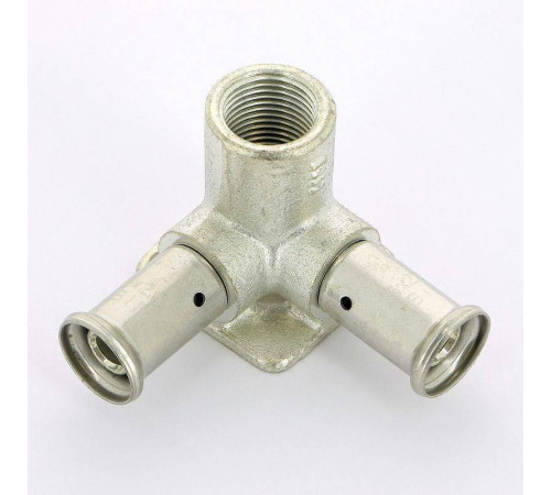 Водорозетка пресс-В проходная HENCO 16х1/2х16 3P-160416