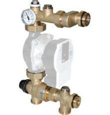 Насосно-смесительная группа Gekon для теплого пола без насоса GK 7686G-F3