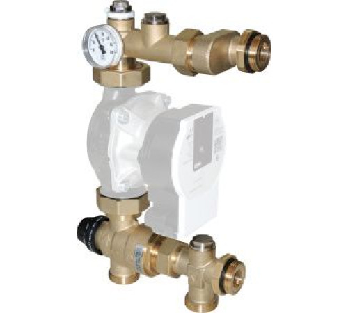 Насосно-смесительная группа Gekon для теплого пола без насоса GK 7686G-F3