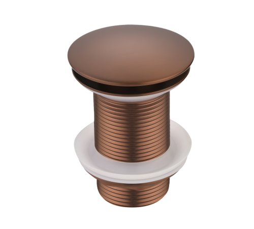 Донный клапан для раковины Boheme Click-Clack матовая бронза 612-BRB