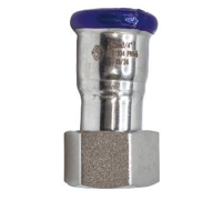 Муфта STOUT 22x3/4 с накидной гайкой нержавеющая сталь SS5250605