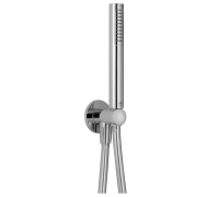 Душевой гарнитур Cisal Shower лейка шланг 150 см держатель хром C200303021