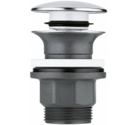 Донный клапан нажимной универсальный GROHE хром 40824000