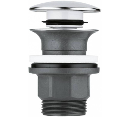 Донный клапан нажимной универсальный GROHE хром 40824000