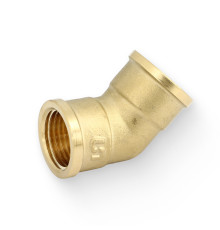 Угольник 45° General Fittings латунный ВВ 1/2 509943