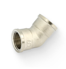 Угольник 45° General Fittings никелированный ВВ 1/2 509944