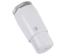 Термостатическая головка Schlosser MINI Diamant M30x1.5 белая 601100033
