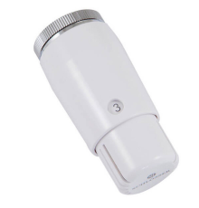 Термостатическая головка Schlosser MINI Diamant M30x1.5 белая 601100033