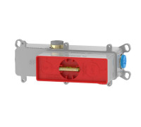 Внутренняя часть встраиваемого смесителя для душа Fima Carlo Frattini на 2 выхода F4560SF