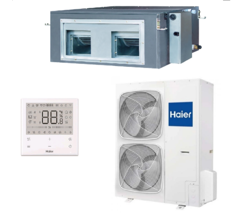 Канальная сплит-система Haier Super Match Plus AD96HN1ERA/1U96WS1ERB