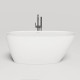 Ванна отдельностоящая Salini Sofia 150х75х60.5 см S-Sense белый матовый 102528M