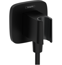 Шланговое подсоединение hansgrohe FixFit Q матовый черный 26887670
