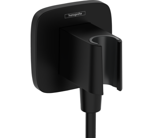 Шланговое подсоединение hansgrohe FixFit Q матовый черный 26887670