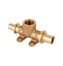 Тройник настенный REHAU RAUTITAN RX 20-Rp 1/2-16 с внутренней резьбой бронза 13660171001