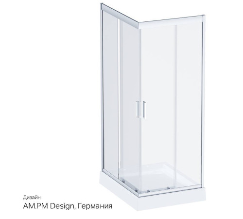 Душевое ограждение AM.PM Gem 120х80 см без поддона W90G-404-120280-MT