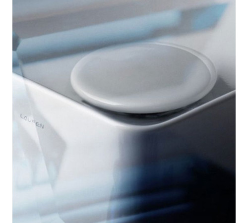 Донный клапан для раковины Laufen Living Square SaphirKeramik белый 8.9818.8.000.000.1