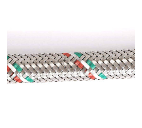 Гибкая подводка для воды Uni-Fitt DN 8 1/2 ВВ 180 см нержавеющая сталь 500S2018