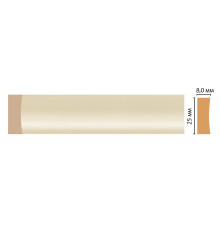Молдинг DECOMASTER D046-61ДМ 25x8x2400 мм D046-61ДМ