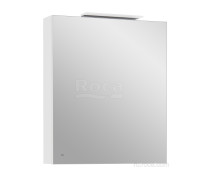 Шкаф зеркальный Roca Oleta правый 600x700x137 мм LED-подсветка белый матовый A857646501