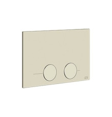 Клавиша смыва Gessi Technical Accessories двойная для инсталляций TECE Brushed Brass PVD 54617#727