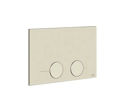 Клавиша смыва Gessi Technical Accessories двойная для инсталляций TECE Brushed Brass PVD 54617#727