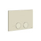Клавиша смыва Gessi Technical Accessories двойная для инсталляций TECE Brushed Brass PVD 54617#727