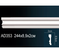 Молдинг Perfect AD353 полиуретановый 2000х40х20 мм AD353