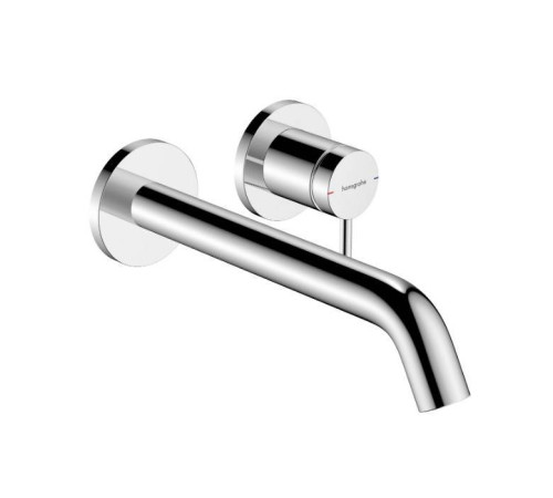 Смеситель для раковины Hansgrohe Tecturis S настенный хром 73351000