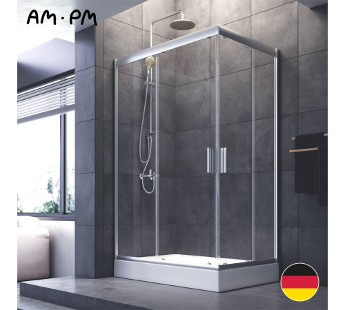 Душевое ограждение AM.PM Gem 120х80 см без поддона W90G-404-120280-MT