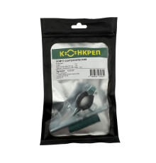 Хомут сантехнический Конкреп 3/4 (25-30 мм) с дюбелем и шурупом 733335030