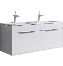 Тумба под умывальник подвесная AQUATON Malaga 1120х520х450 мм Белый Mal.01.12