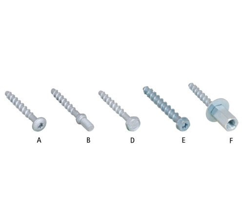 Шуруп по бетону Walraven BIS TSM T40 8x80 мм упаковка 50 шт 6253408