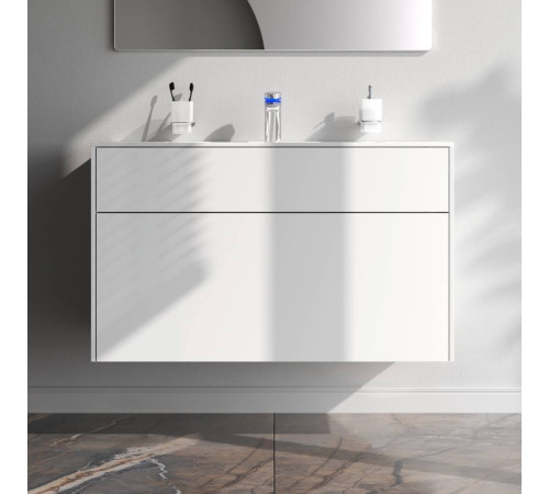 Тумба под раковину подвесная AM.PM Inspire V2.0 100 см 3 ящика белый матовый M50AFHX1003WM
