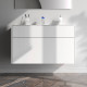 Тумба под раковину подвесная AM.PM Inspire V2.0 100 см 3 ящика белый матовый M50AFHX1003WM