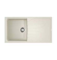 Кухонная мойка Omoikiri Yasugata 100-WH Tetogranit 100x50 см белый 4993847