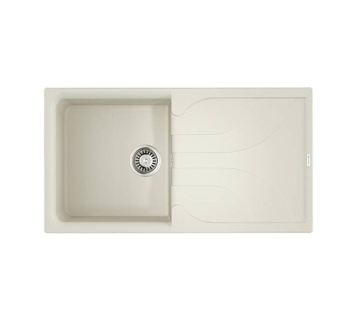 Кухонная мойка Omoikiri Yasugata 100-WH Tetogranit 100x50 см белый 4993847