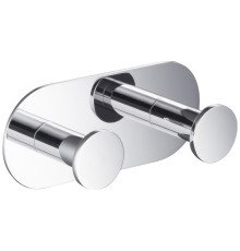 Вешалка на 2 крючка Timo Saona 120х50 мм хром 13014/00