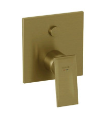 Смеситель для душа Kludi DECUS встраиваемый на 2 потребителя Brushed Gold 54759N075