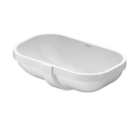 Раковина встраиваемая снизу Duravit D-Code 525х320х175 мм без отверстия белая 0338490000
